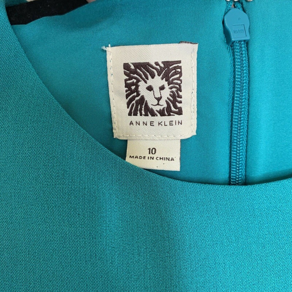 Anne Klein Sheath Dress Sleeveless Stud Details - Picture 7 of 11